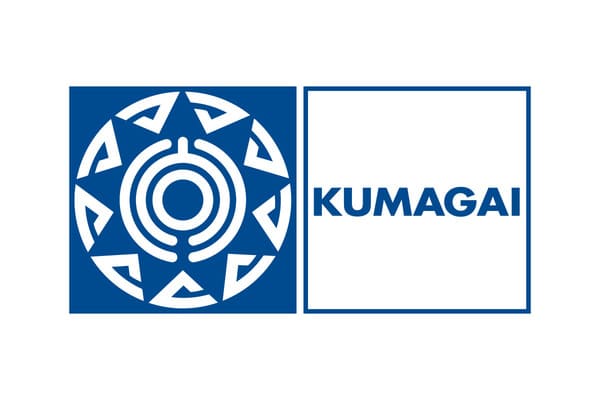 Kumagai Gumi logo, costruttore del CAFE (Collaborative AI Field Robot Everywhere)